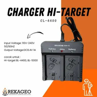 Charger Dual CL4400 Battery GPS Geodetik RTK Hi-Target,BATERAI GPS RTK HI-TARGET V30 CL-4400 for Bat