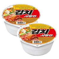 韓國進口農心泡菜牛肉碗面桶裝速食韓式辣白菜泡面杯面速食麵拉麵