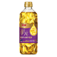 【泰山】單元100%純芥花油1L