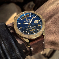 【elegantsis 愛樂時】青銅 海軍水下作業大隊限量機械錶(ELJO65AS-UOU-9B01LC)