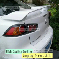 For Mitsubishi Lancer EX Spoiler High Quality ABS Material Car Rear Wing Spoiler For Mitsubishi Lancer ex 2010-2014
