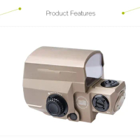 Tactical LCO Red Dot Sight Holographic Scope Fits Any 20mm Mount Hunting Scopes Reflex Sight