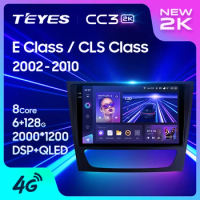 TEYES CC3L CC3 2K For Mercedes Benz E Class S211 W211 2002 - 2009 CLS Class C219 2004 - 2010 Car Radio Multimedia Video Player Navigation stereo GPS Android 10 No 2din 2 din dvd