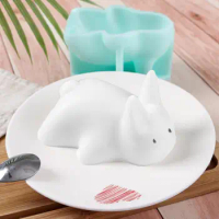 Jelly Mold Cute Cat Silicone Mold DIY Milk Pudding Cake Jelly Bowl Mousse Mould Baking Accessories Dessert Tools