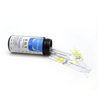 【MASTER】六合一水質測試紙 水硬度 飲用水 石蕊試紙 酸鹼度 5-TS650(水質參數 水質檢測 魚缸ph計)