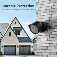 Outdoor Weather Resistant Camera Brim Security Camera Cover Surveillance Cover For Google Nest Cam Silicone Case