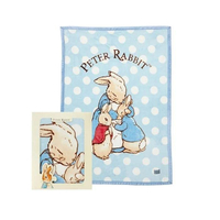 奇哥親親比得兔幼兒毛毯禮盒(PLB71100B藍) 1410元+附紙袋