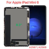 8.3" New For Apple iPad Mini 6 Mini6 A2567 A2569 LCD Display Touch Screen Digitizer Panel Assembly Replacement Part