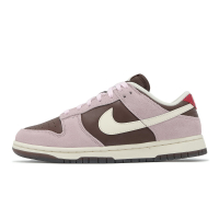 Nike 休閒鞋 Wmns Dunk Low 女鞋 男鞋 粉紅 棕 草莓巧克力 麂皮 HM0987-200