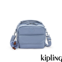 Kipling 灰藍色兩用側背後背包-CANDY