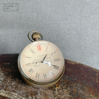 仿古機械鐘 水晶球鐘錶 木架 功能正常 收藏 擺飾 裝飾 拍攝 道具【Tonbook蜻蜓書店】