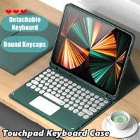 Keyboard Case for Samsung Galaxy Tab S9 Plus 12.4 2023 S9 11 S8 Plus S7 FE 12.4 S8 11 S7 11 A7 10.4 A8 10.5 S6 Lite Keyboard