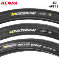 KENDA Kriterium 20inch Bike Tire 451 20*1 20*1 1/8 20* 1-3/8 60TPI Folding Bicycle Tyre