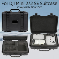 For DJI Mini 2 SE/Mini 2 Storage Bag Explosion Proof Box Black Suitcase For DJI Mini 2 SE/Mini 2 Case Accessory