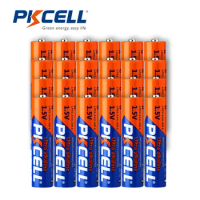 PKCELL 24PCS Alkaline AAA Battery LR03 1.5V 3A Dry Batteries Single Use E92 MN2400 for for Keyboard Shavers Toys Clock flashligh
