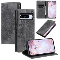 Magnetic Flip Leather Case For Google Pixel 8A 8 Pro Pixel 7A 7 Pro Pixel 6A 6 Pro Wallet Card Holder Phone Bag Book Cover Coque