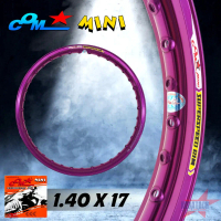 ✪ล้อ COM MINI 1.40 X 17 ขอบยก จำนวน 1 วง วงล้อคอม ขนาด 1.40 ขอบ 17 ของแท้ การันตีของแท้ 100% วงล้ออล