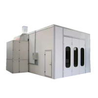 Electric Heating Car Care Oven Spray Booth