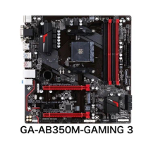 For Gigabyte GA-AB350M-GAMING 3 Motherboard AB350M-GAMING 3 AM4 DDR4 Micro ATX Mainboard 100% Tested OK Fully Work Free Shipping