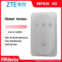 Global Version Unlocked ZTE MF935 4G LTE Mobile WiFi router cat4 150Mbps Pocket Wifi Hotspot PK MF920
