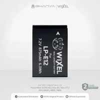 WIXEL Baterai Kamera LP-E12 for Canon EOS M100 / M200 / 100D / M10 / M50 / Rebel SL1 / PowerShot SX7