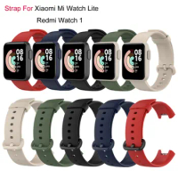 Silicone Bands for Mi Watch Lite Wristband Compatible with Redmi Watch 1 Band Replacement Strap for Xiaomi Redmi Watch