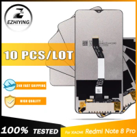 Wholesa 10Piece/Lot Original for Xiaomi note 8 Pro LCD Display Touch Screen Digitizer Assembly LCD Display Redmi note 8 Pro LCD