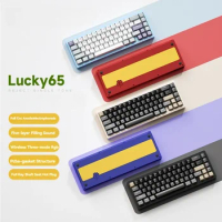 Weikav Lucky65 Aluminum Mechanical Keyboard Kit Wireless Tri-mode Hot-Swap Gasket RGB CNC Anodic Custom 65% Gaming Keyboard PC