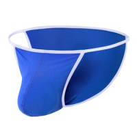 Men's Briefs Thongs Sexy Sports Classic Punch Breathable Underwear Pouch Fit