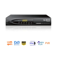 DVB T2 S2 combo Digital Tuner QBOX Satellite TV Receiver H264 TV Decoder 1080P Full HD PVR EPG DVB T2 DVB S2 DVB C Set Top Box
