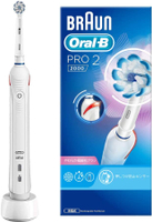【日本代購】Braun Oral-B PRO2000 電動牙刷 白色 D5015132XWH (無旅行盒)