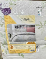 [COSCO代購] C164085 CALIPHIL PRINTED 雙人純棉床包兩用被四件組 尺寸：152X190公分