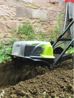 特賣✅電動松土機 微耕機翻地小型犁地機家用翻土神器挖地果園耕地機