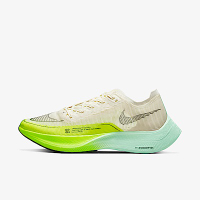 Nike ZoomX Vaporfly Next% 2 [DV9428-100] 男 慢跑鞋 路跑 馬拉松 米 螢綠