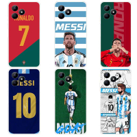 Case For เคส OPPO Realme C51 RMX3830 Soft Football Messi การ์ตูน เคสซิลิโคน โทรศัพท์มือถือ