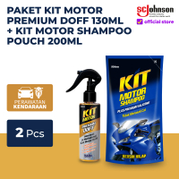 Paket KIT Motor Premium Doff 130ml + KIT Motor Shampoo Pouch 200ml