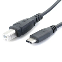 3FT/1m USB Type-c to USB Type B 2.0 Cable Type C Printer Scanner Cord cable