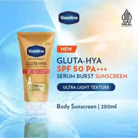Body Lotion Vaseline Firm Glow Hijab Radiant Protect Soft Gluta SPF 30 ++ Daily 50++ Hya Dewy Radian