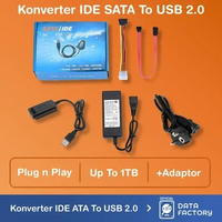 Converter IDE SATA to USB 2.0 R-Driver III / Kabel Ide to Sata / Konverter IDE SATA To USB With Adap