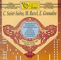 自動演奏鋼琴作品集－聖桑、拉威爾、葛拉納多斯 Instruments of the Past: The Reproducing Piano - C. Saint-Saëns, M. Ravel, E. Granados (CD)【fone】
