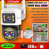Camera Yoosee 3 mắt ZOOM BILL HÀNG Model MỚI NHẤT, hiển thị 2 màn hình zoom không vỡ ảnh, sắc nét  5