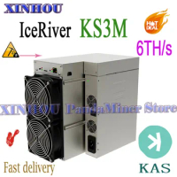 New ICERIVER KS3M miner 6TH/S Kaspa KAS Mining better than KS0 KS1 KS2 KS3 Avalonminer A1346 A1326 Antminer S19 T19 iPollo V1
