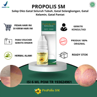 Propolis SM Salep Oles Gatal Seluruh Tubuh, Gatal Selangkangan, Gatal Kelamin, Gatal Pantat Koreng, 