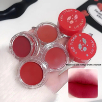 Krim bibir “jelly mud” matte beludru, sapuan kilat bibir (lip glaze), kalis air, pewarna solekan mel