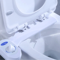 【DREAMCATCHER】免插電雙噴頭免治馬桶器(洗淨便座/簡易免治馬桶器/洗屁屁神器)