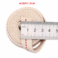 9 Styles 1Meter White Flat Cotton Oil Lamp Wick Kerosene Lamp Wick Braided Cotton Wick For Oil Lamp