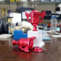 Piala Body 06 (6 pcs) Badan Piala Murah Merah