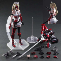 Play Arts Harley Quinn Action Figure DC Movable Collection Doll The Suicide Squad Harleen Quinzel Model Toys