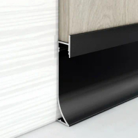 230M Led Basedboard Aluminum Recessed Skirting Line LED Bar Lamp Wall Mount Corner Floor Home Decor Strip Light