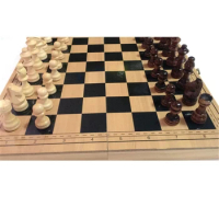 Chess Board Set for Kids and Adult Travel Chess Game Handcrafting Chess Game Board Set Delicate Folding Chess Set